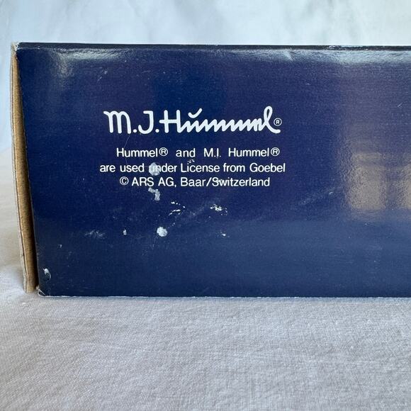 Reutter Porzellan Mj Hummel 3 Children 11 Pc Tea Set Gold Rimmed Germany - Picture 5 of 6